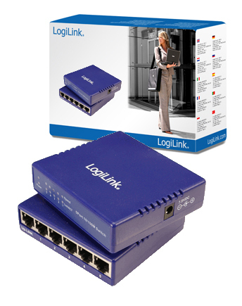 LogiLink Desktop Switch 5-Port