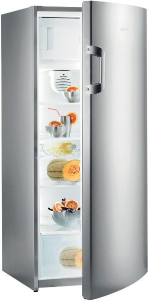 Gorenje RB6152BX combi-fridge Freestanding Metallic