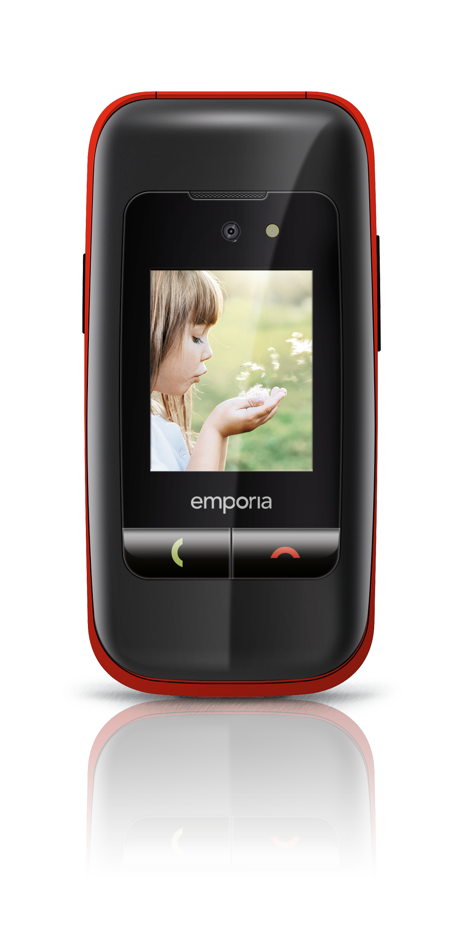 Emporia ONE 6.1 cm (2.4") 80 g Black, Red Feature phone – image 3