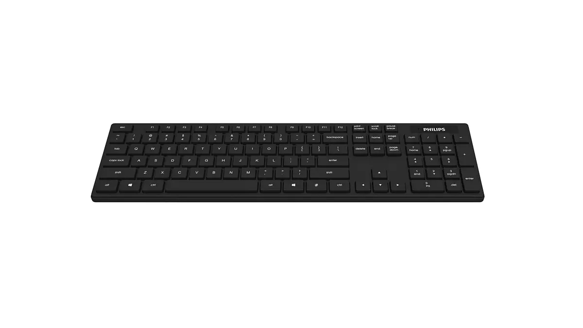 Philips SPK6103/67 keyboard Universal RF Wireless Black – image 3