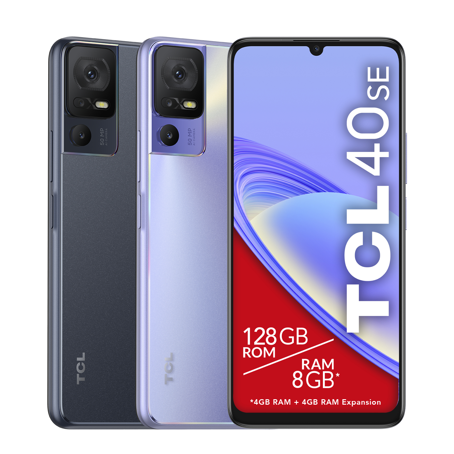 TCL 40 SE 17.1 cm (6.75") Dual SIM Android 13 4G USB Type-C 4 GB 128 GB 5010 mAh Purple – image 4
