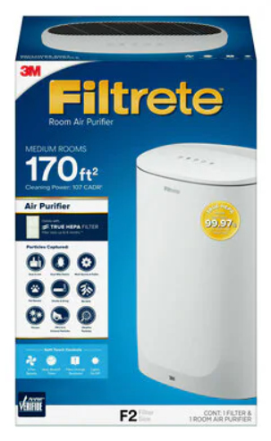 3M FAP-C02WA-G2 air purifier 16 m² White
