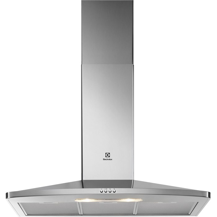 Electrolux EFC90464OX cooker hood Wall-mounted Grey 600 m³/h