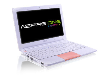 Acer Aspire One Happy AOHAPPY2-1665 Intel Atom® N570 Netbook