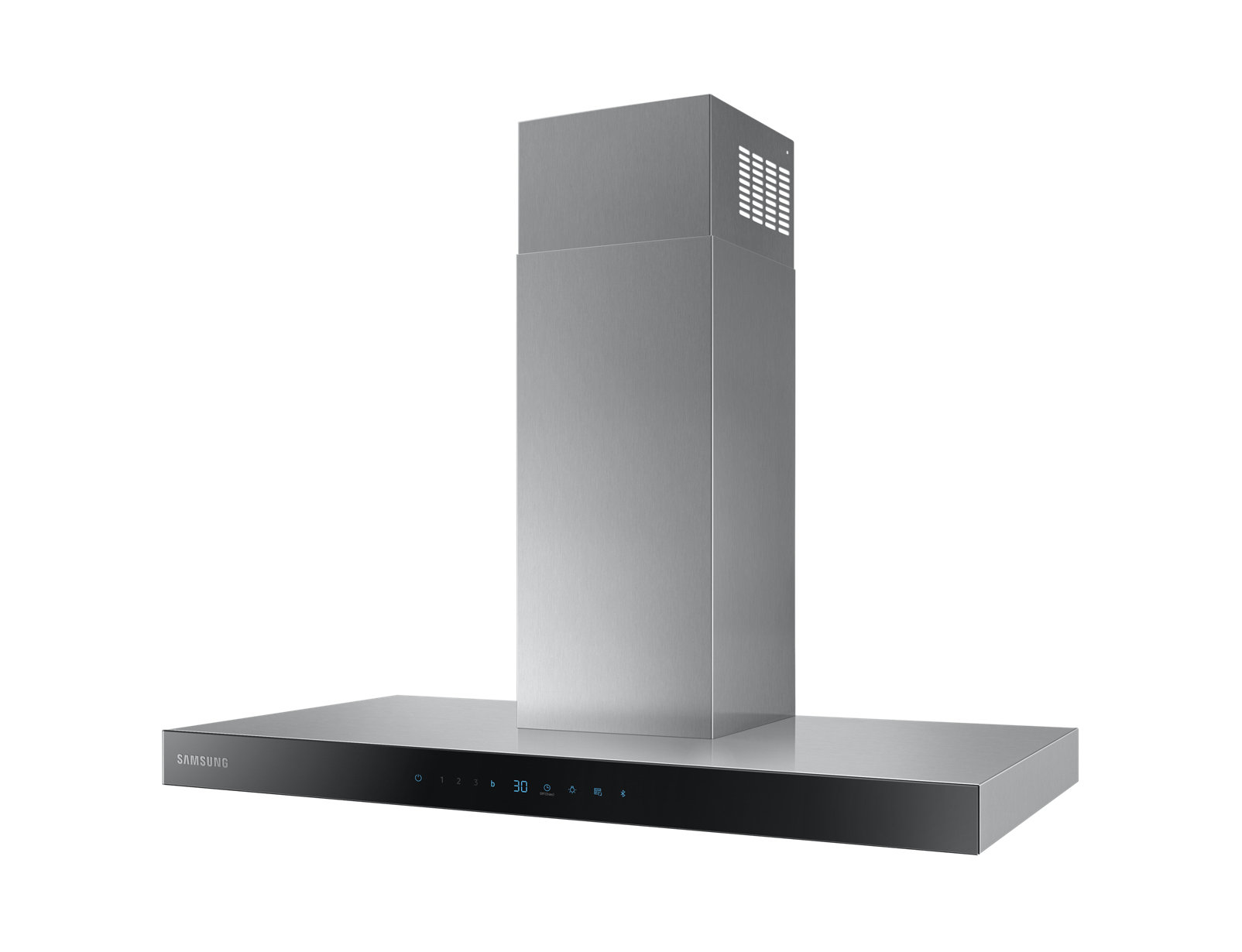 Samsung NK36N5703BS cooker hood Wall-mounted Black, Stainless steel 722 m³/h – image 1
