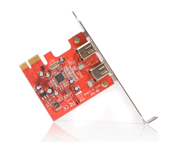 StarTech.com 2 Port PCI Express 1394a FireWire Adapter Card – image 3