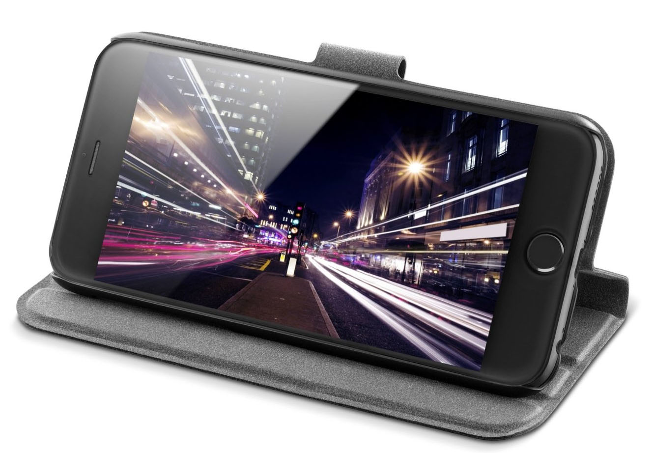 Cellularline VISIONSLIMIPH655K mobile phone case Folio Black