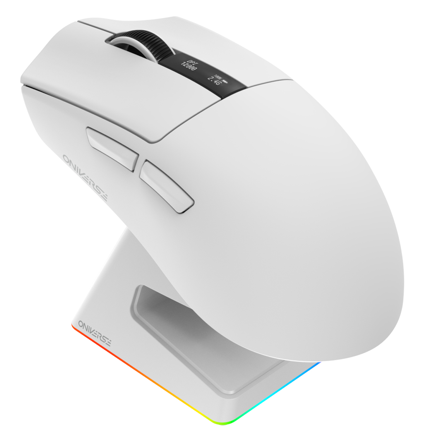 Oniverse - Wireless gaming mouse Vanguard + Dock - Luxion White (PC) – image 9