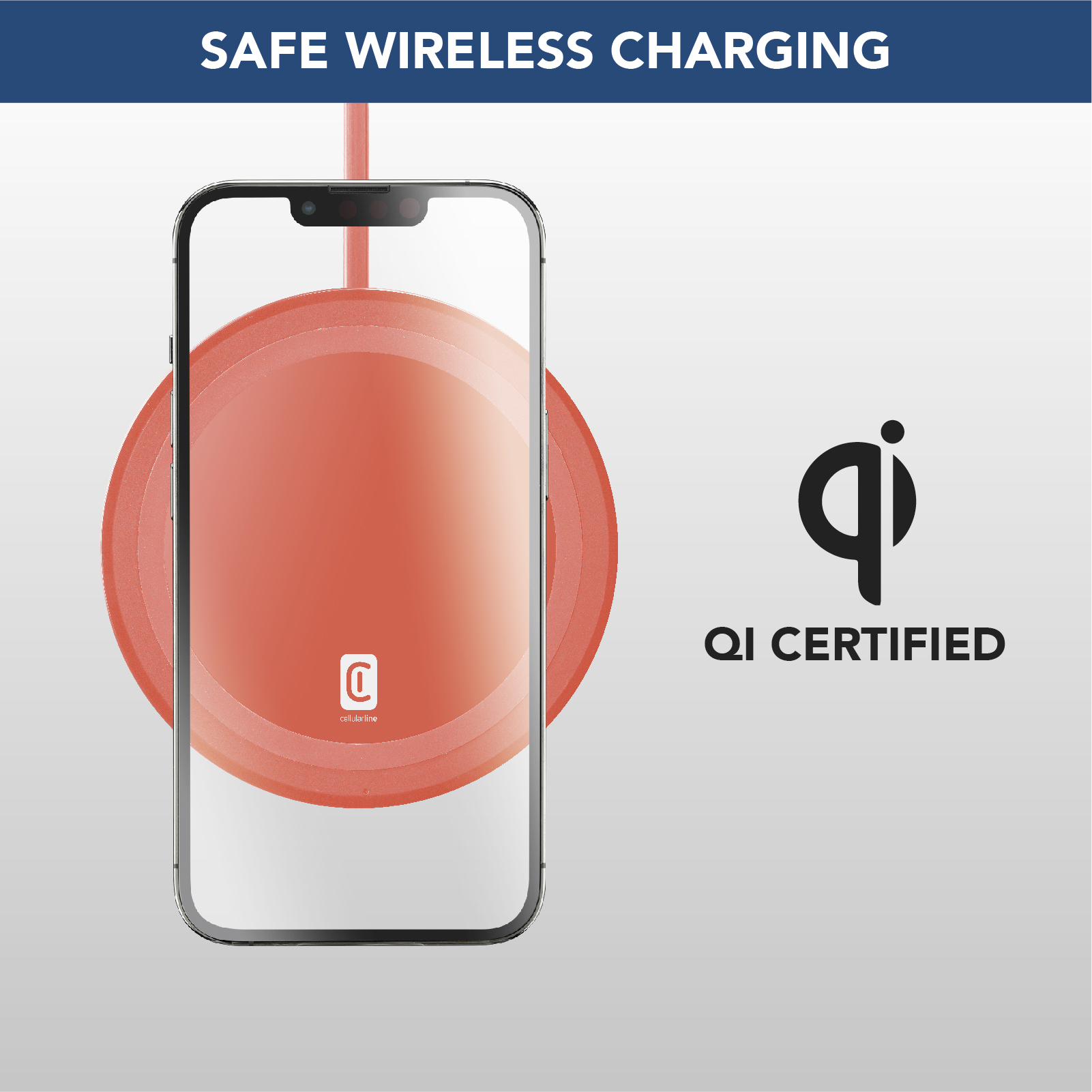 Cellularline Neon Wireless Charger - Apple, Samsung and other Wireless Smartphones – image 7
