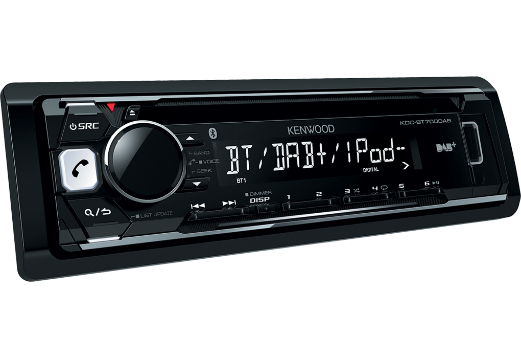 Kenwood KDC-BT700DAB car media receiver Black Bluetooth – image 2