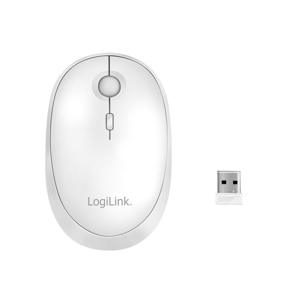 LogiLink ID0205 mouse Office Ambidextrous RF Wireless + Bluetooth 1600 DPI – image 2