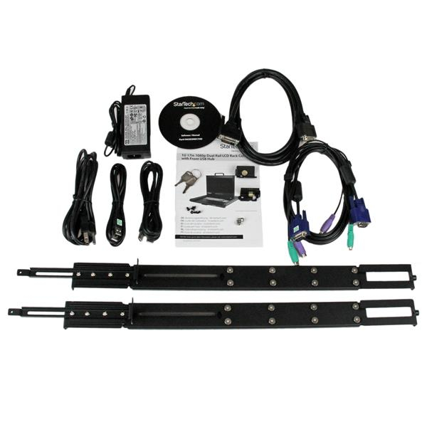 StarTech.com Rackmount LCD Console - 1U - 1080p – image 3