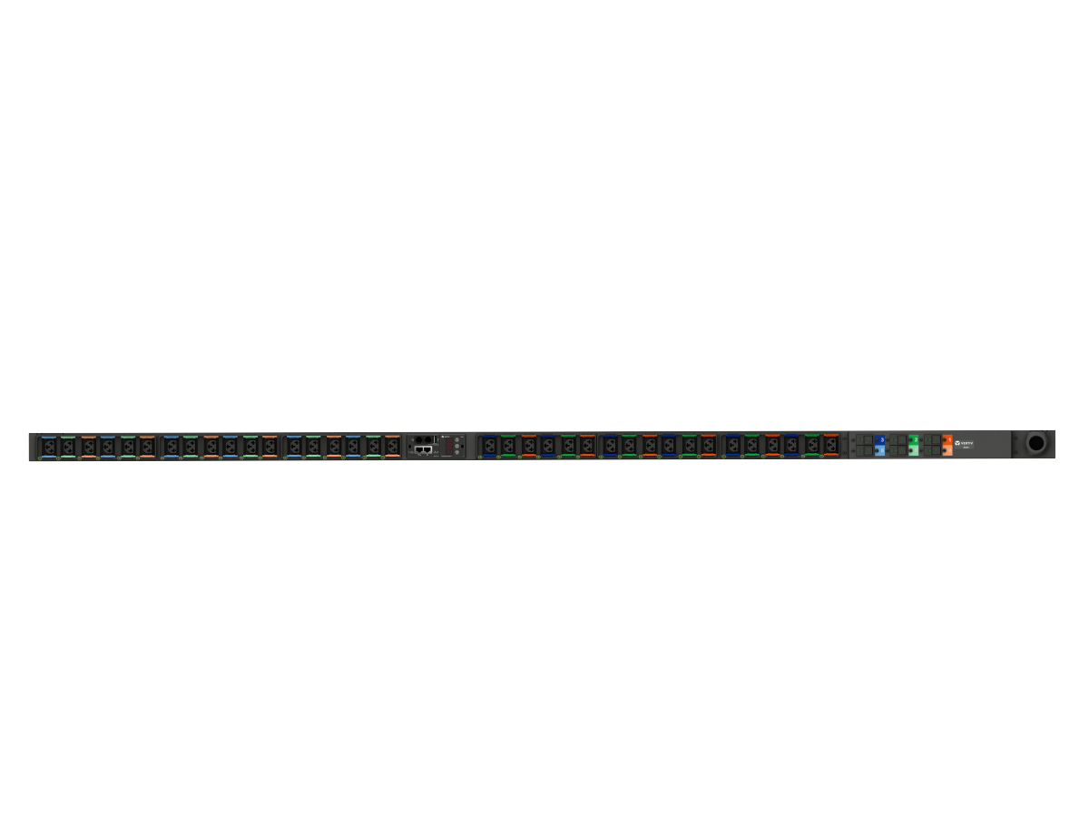 Vertiv Geist MGR3EGW1-36CF13-3PS56B2A10-S-A power distribution unit (PDU) 36 AC outlet(s) 0U Black