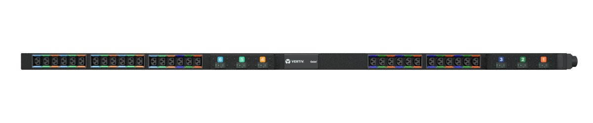 Vertiv U1078 power distribution unit (PDU) 24 AC outlet(s) 0U Black