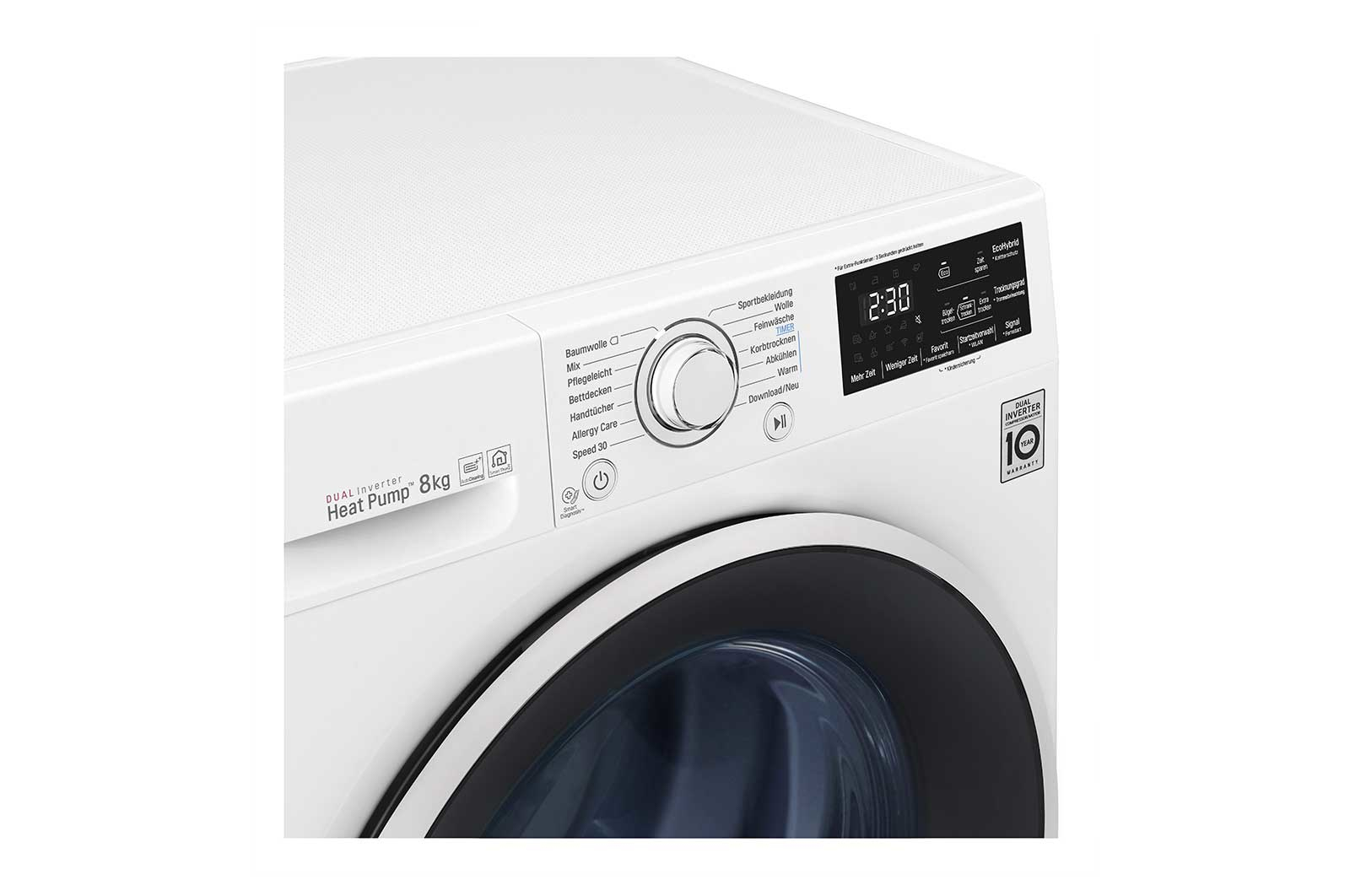 LG RT8DIH1Q tumble dryer Freestanding Front-load White – image 6