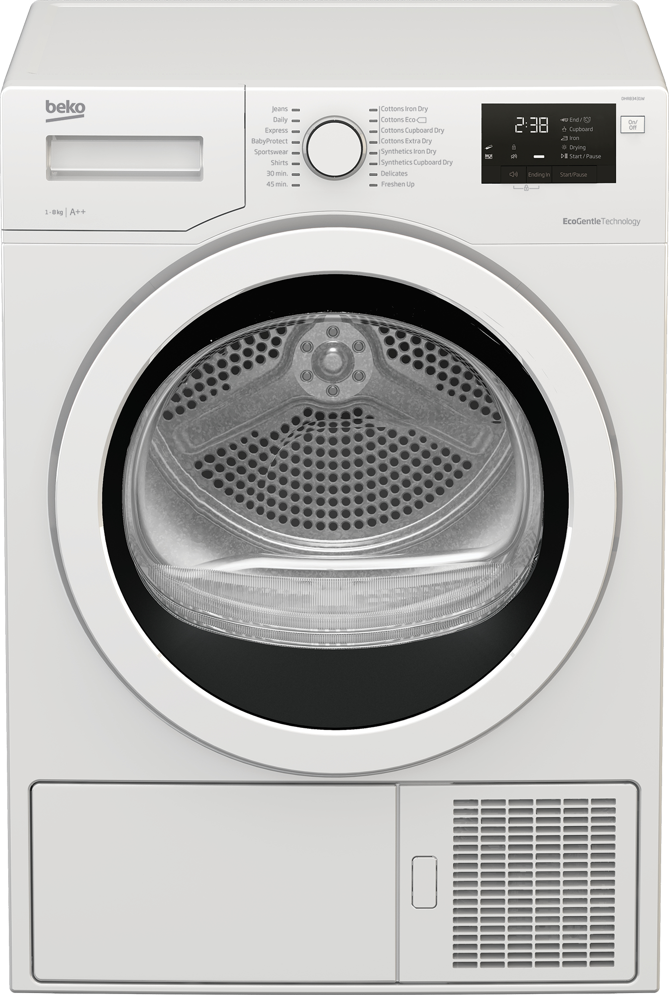 Beko DHR83431W tumble dryer Freestanding Front-load – image 1