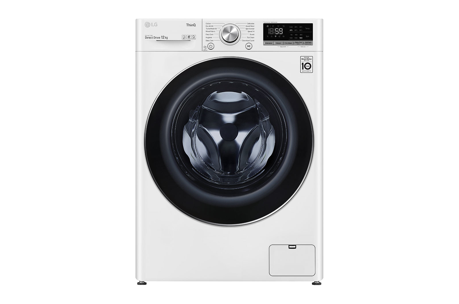 LG K4WV712N1W washing machine Front-load