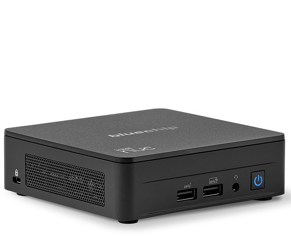 bluechip BUSINESSline M11370 Intel Core i7 i7-1260P 8 GB DDR4-SDRAM 500 GB SSD Windows 11 Pro Mini PC Nero