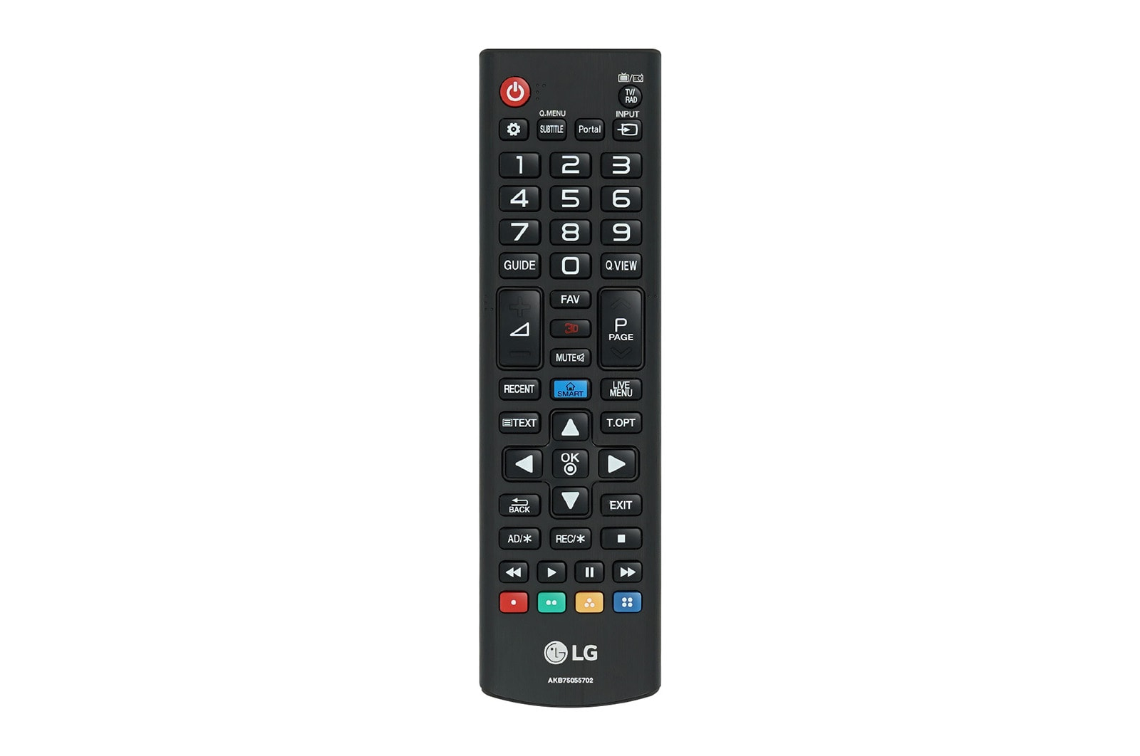LG AKB75055702 remote control TV Press buttons – image 2