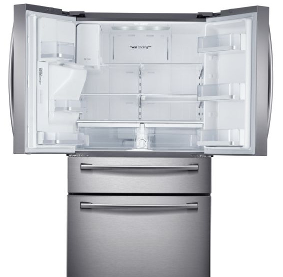Samsung RF24HSESBSR side-by-side refrigerator Freestanding – image 2