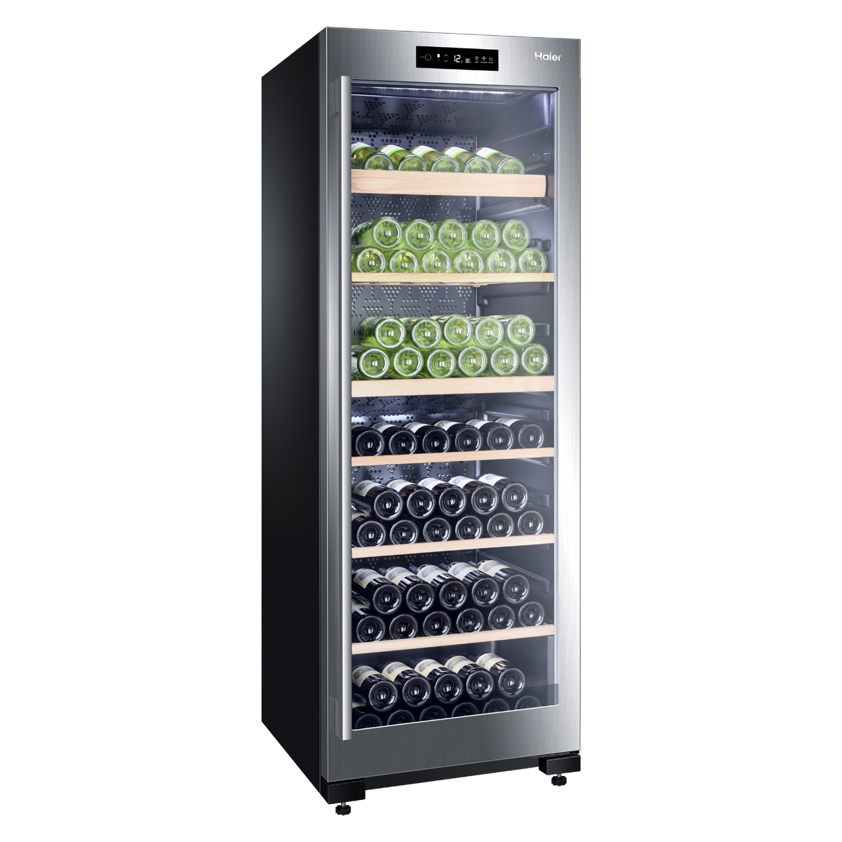 Haier WS136GDBI wine cooler Freestanding Black 136 bottle(s) – image 6