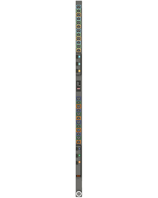Vertiv VP4551V power distribution unit (PDU) 24 AC outlet(s) Black, Multicolour