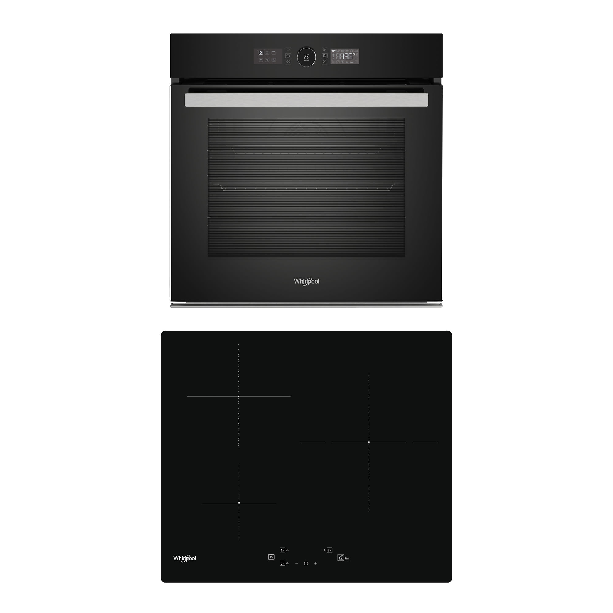 Whirlpool packpyrolyseinduction cooking appliance set