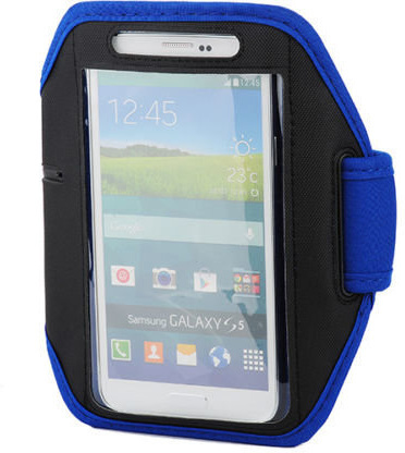 CoreParts MSPP70679 mobile phone case Armband case Blue