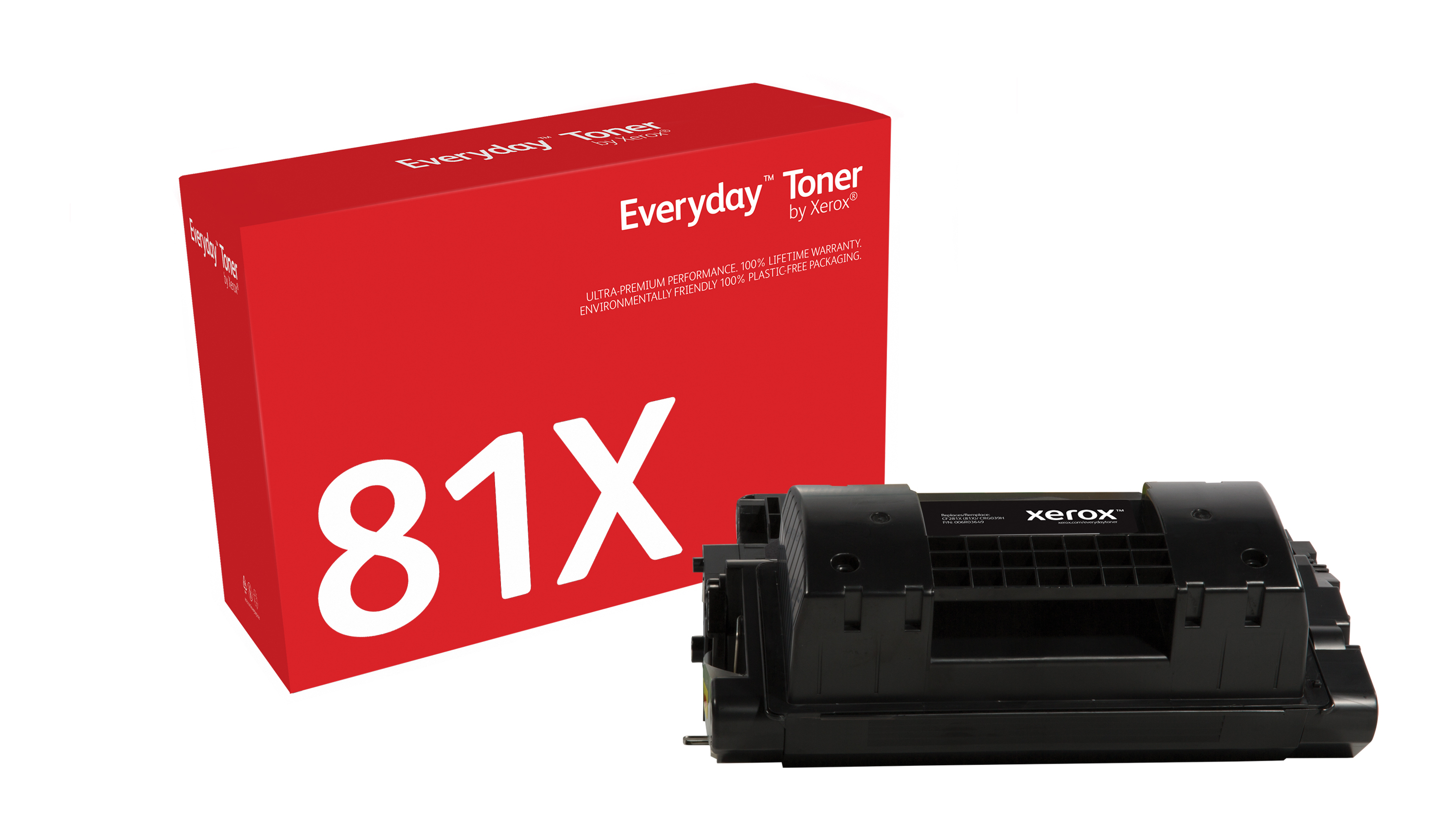 Everyday Svart Toner, HP CF281X/ CRG-039H motsvarande produkt från Xerox, 25000 sidor - (006R03649)