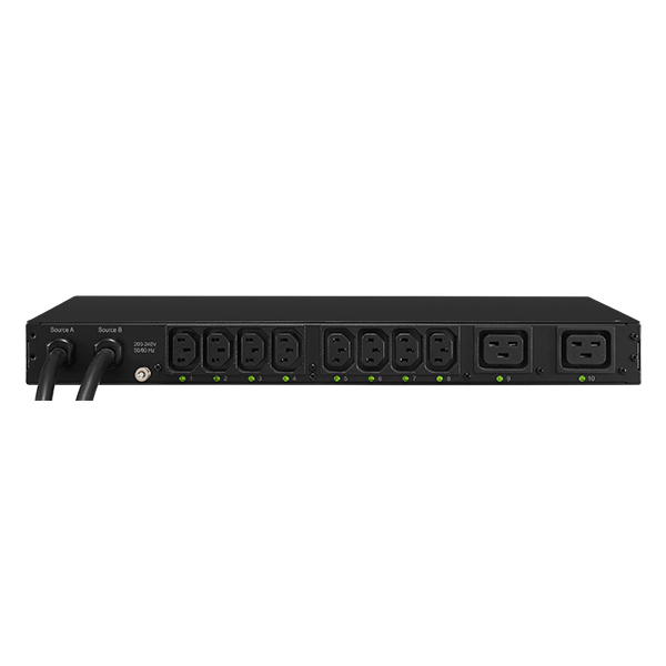 CyberPower PDU20SWHVT10ATNET power distribution unit (PDU) 10 AC outlet(s) 1U Black – image 2