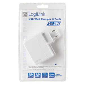 LogiLink PA0096 mobile device charger Mobile phone, MP3, Smartphone, Tablet White AC Indoor – image 5