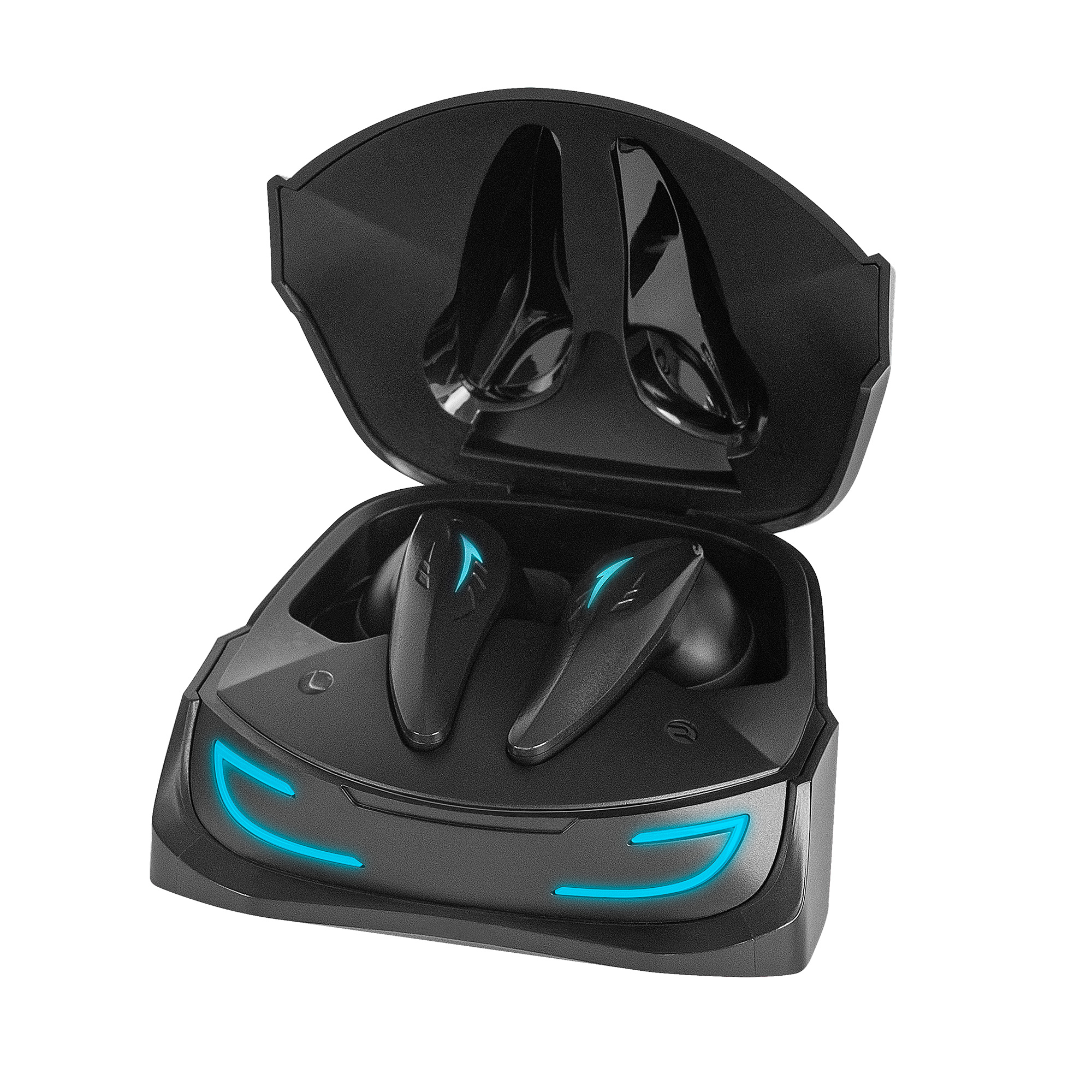 Mars Gaming MHI-ULTRA Black Wireless Headset TWS RGB Flow Bluetooth 5.3 Triple Noise Cancellation 24H Battery – image 5