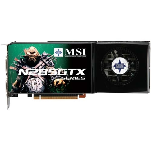 MSI N285GTX-T2D1G-OC scheda video GeForce GTX 285 1 GB GDDR3 — 5