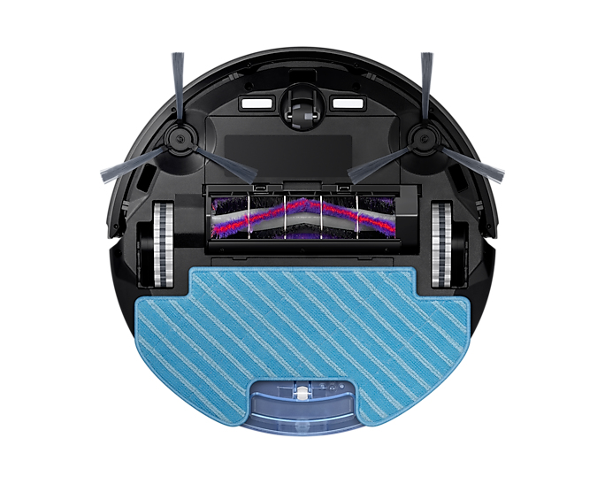 Samsung VR05R503PWG/WA robot vacuum Black, Stainless steel – image 3