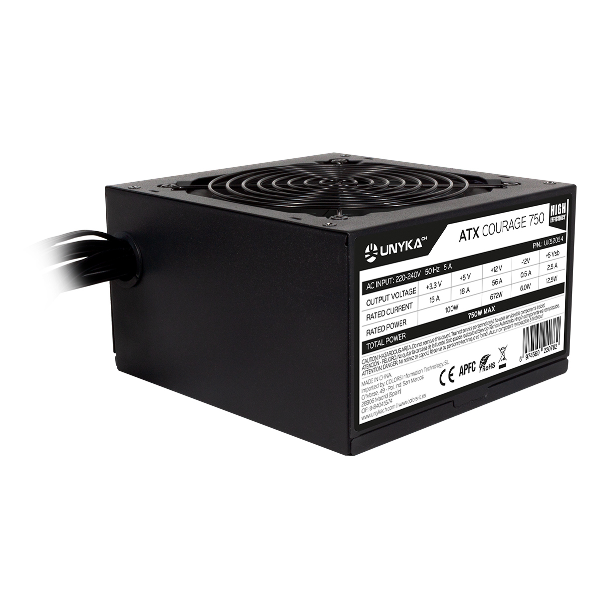 UNYKAch ATX Courage II 750W – image 2