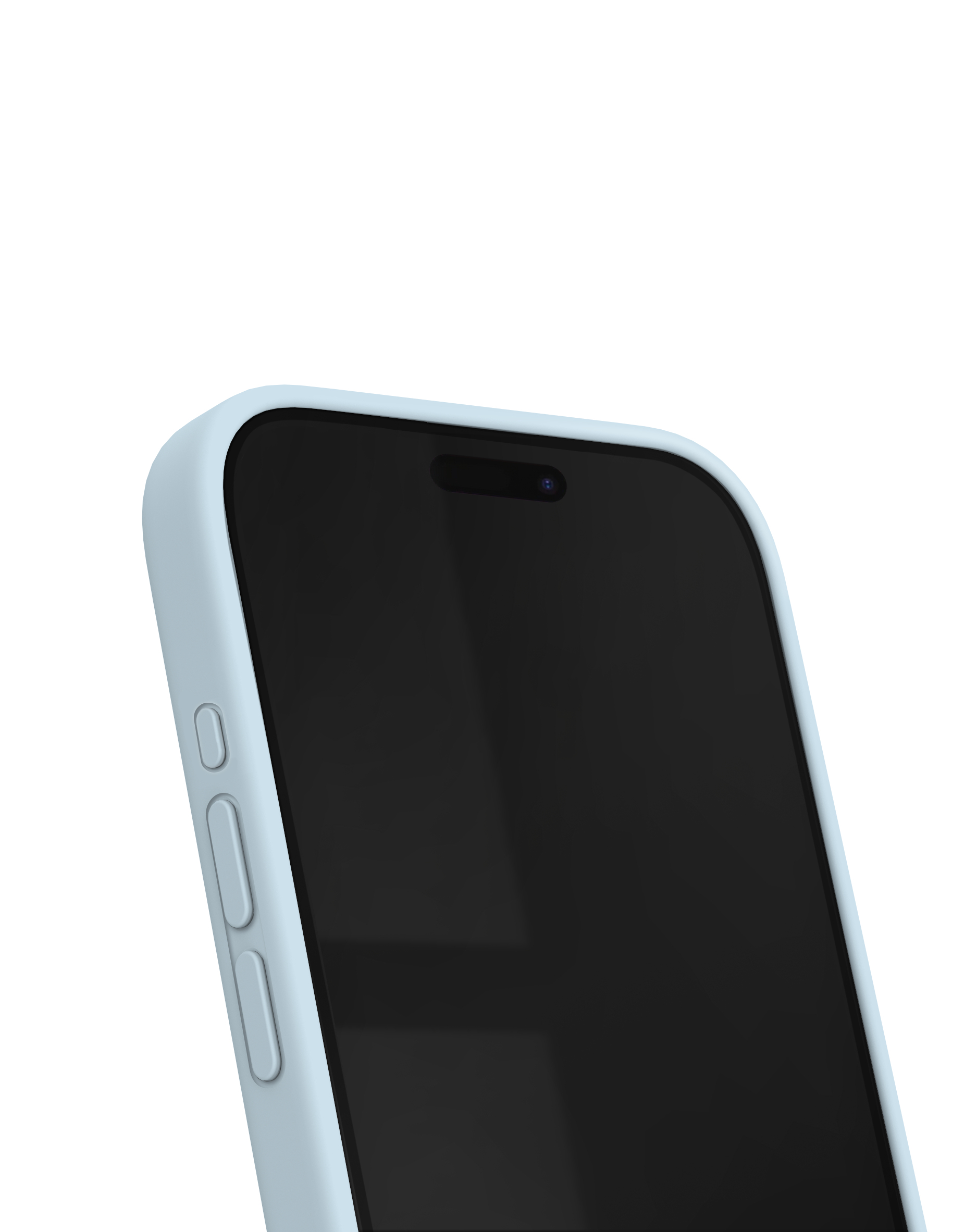 iDeal of Sweden Silicone Case iPhone 15 Pro Light Blue – image 3