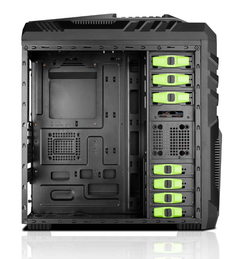 itek SNAKE-G Midi Tower Black image 2