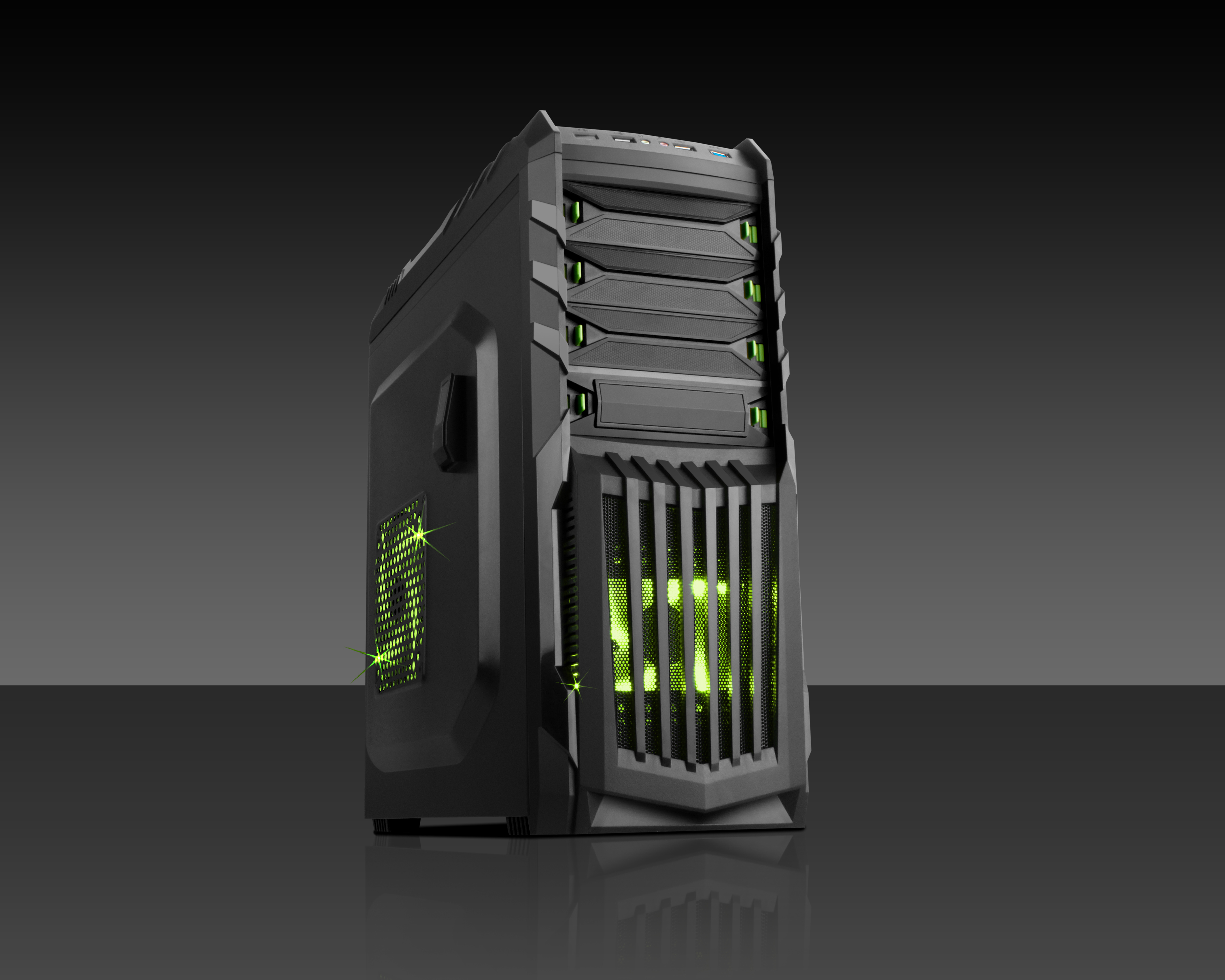 itek SNAKE-G Midi Tower Black image 8