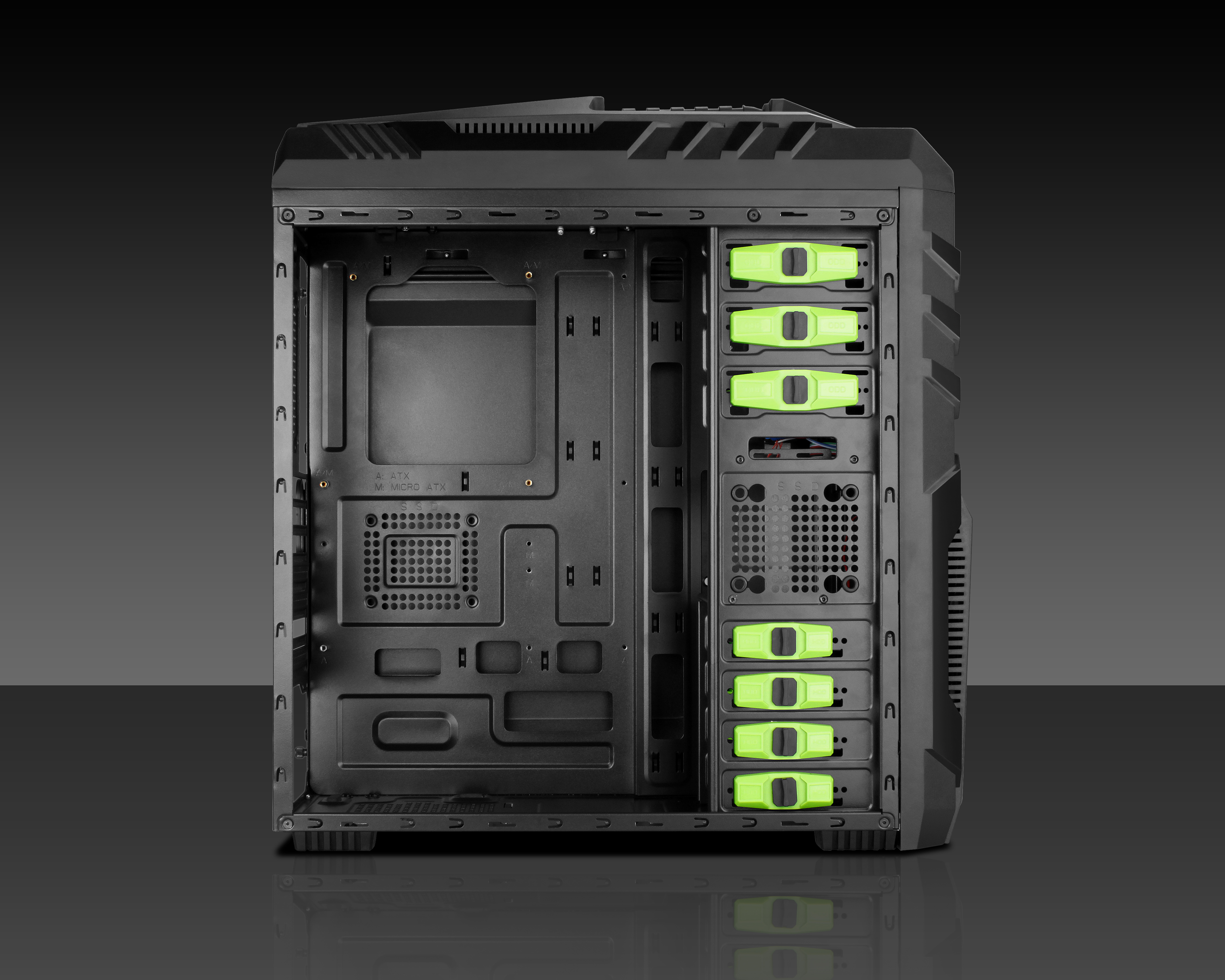 itek SNAKE-G Midi Tower Black image 10