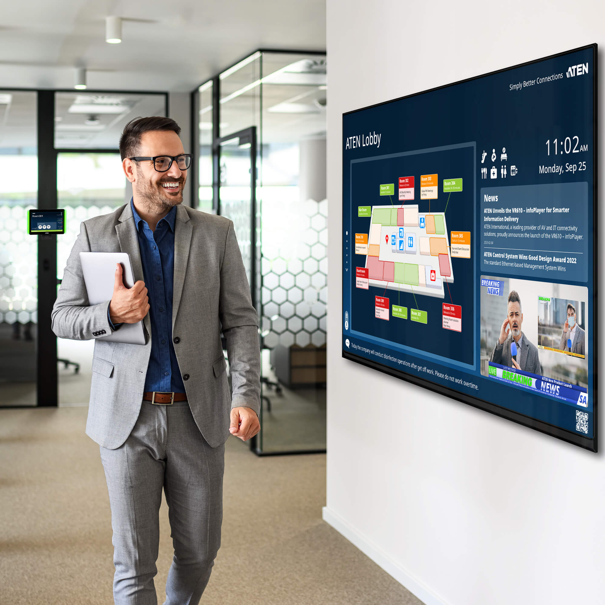 ATEN Room Booking System - infoPlayer – image 4