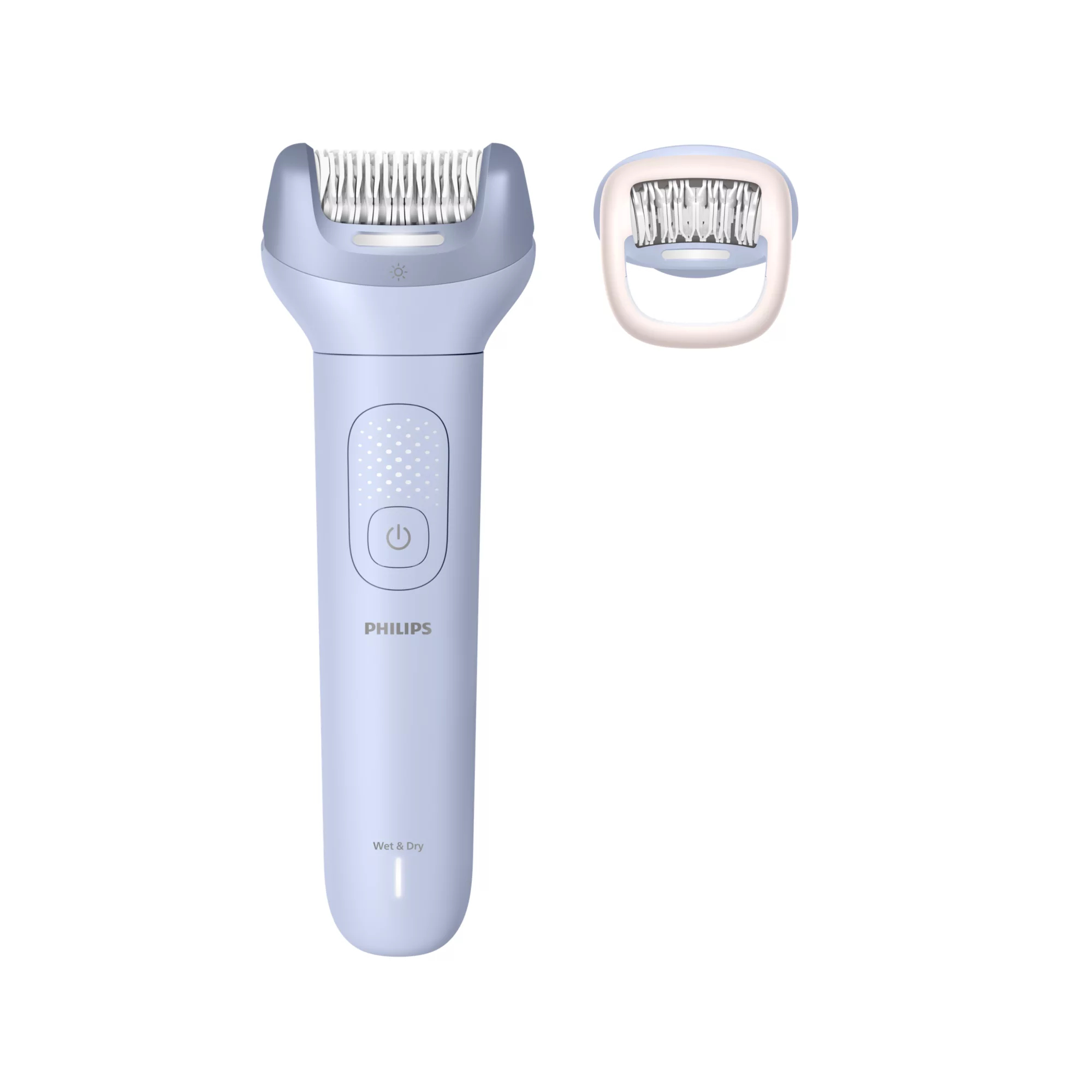 8000 series BRE708/05 epilator 32 tweezers Blue
