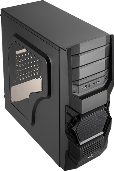 Aerocool CYCLOPSADBK computer case Midi Tower Black – image 2