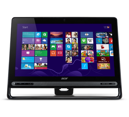 Acer Aspire Z3-605 Intel® Core™ i3 i3-3227U 58.4 cm (23") 1920 x 1080 pixels Touchscreen All-in-One PC 4 GB DDR3-SDRAM 1 TB HDD Windows 8 Black