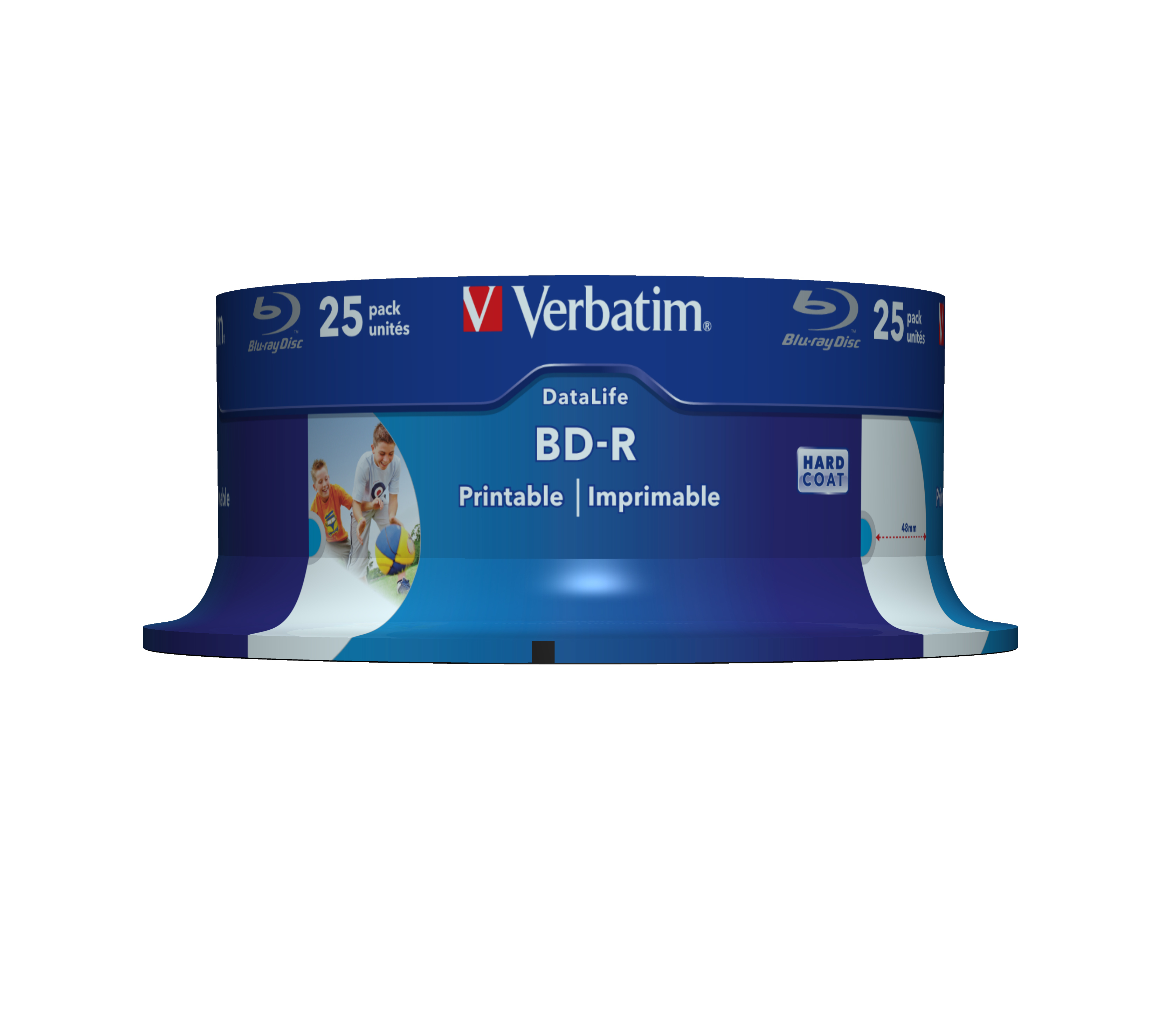Verbatim 43811 tomma Blu-Ray-diskar BD-R 25 GB 25 styck
