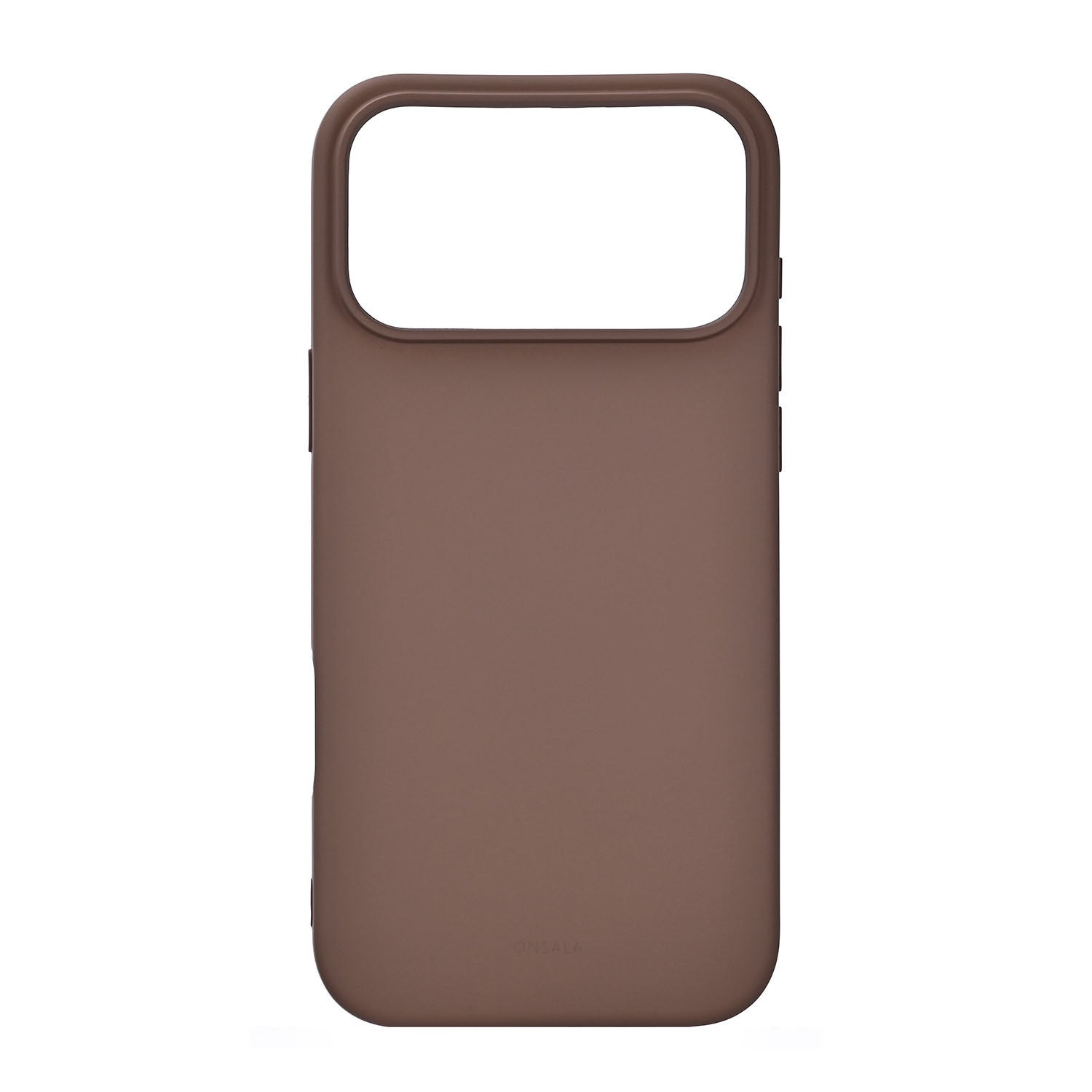Onsala Phone Case with Silicone Feel Chocolate - iPhone 17 Pro Max/18 Pro Max