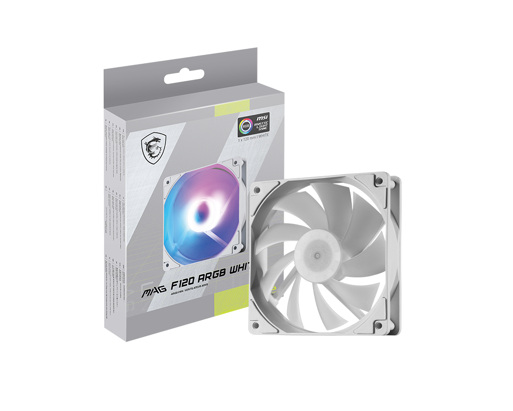 MSI MAG F120 ARGB WHITE x1 – image 2
