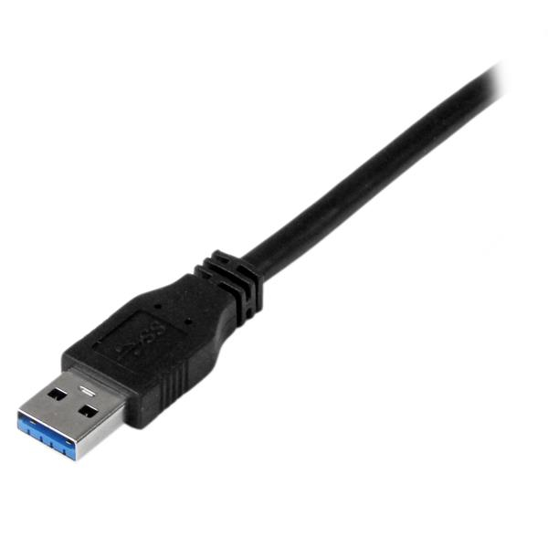 Cable USB-A 3.0 a USB-B 3.0 2m StarTech USB3CAB2M, Cubierta de Plastico, Color Negro