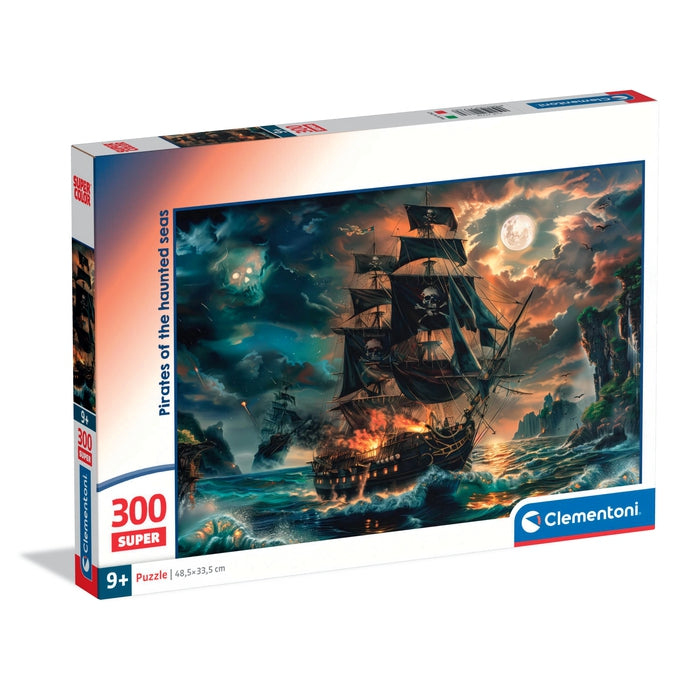 Clementoni Supercolor Pirates Of The Haunted Seas - 300 pezzi