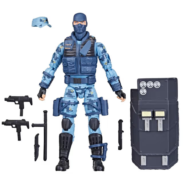 عکس اکشن فیگور هاسبرو G.I. Joe Classified Series جیسون «شاک‌ویو» فاریا ۱۰۵