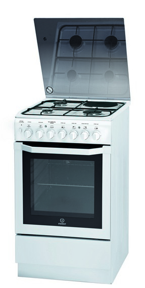 Indesit I5MMC2AG(W)FR cooker Freestanding cooker Electric Combi White